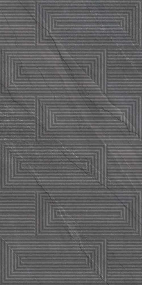 Glamour Nero Decore 600×1200 mm NR Surface decor tile