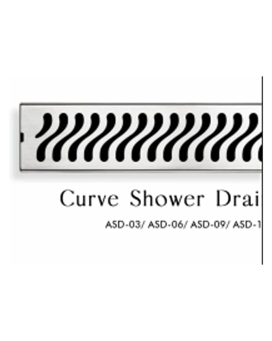 Curve Shower Drain — Floor Drains at Bandhan Ceramic