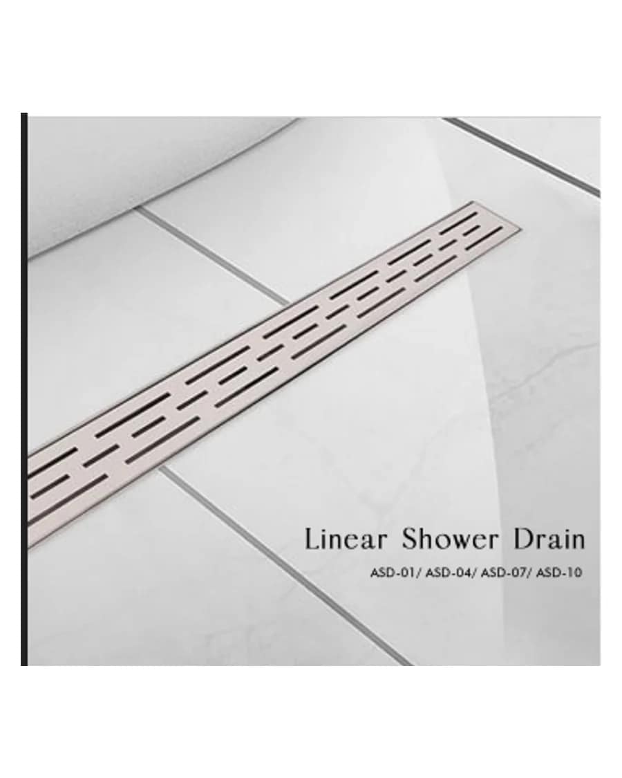 Linear Shower Drain — Floor Drains at Bandhan Ceramic
