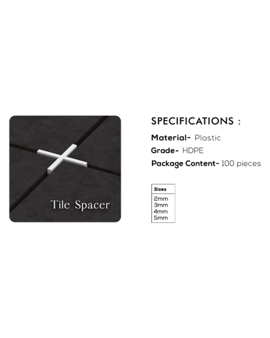 Tile Spacer — Tile Accessories at Bandhan Ceramic