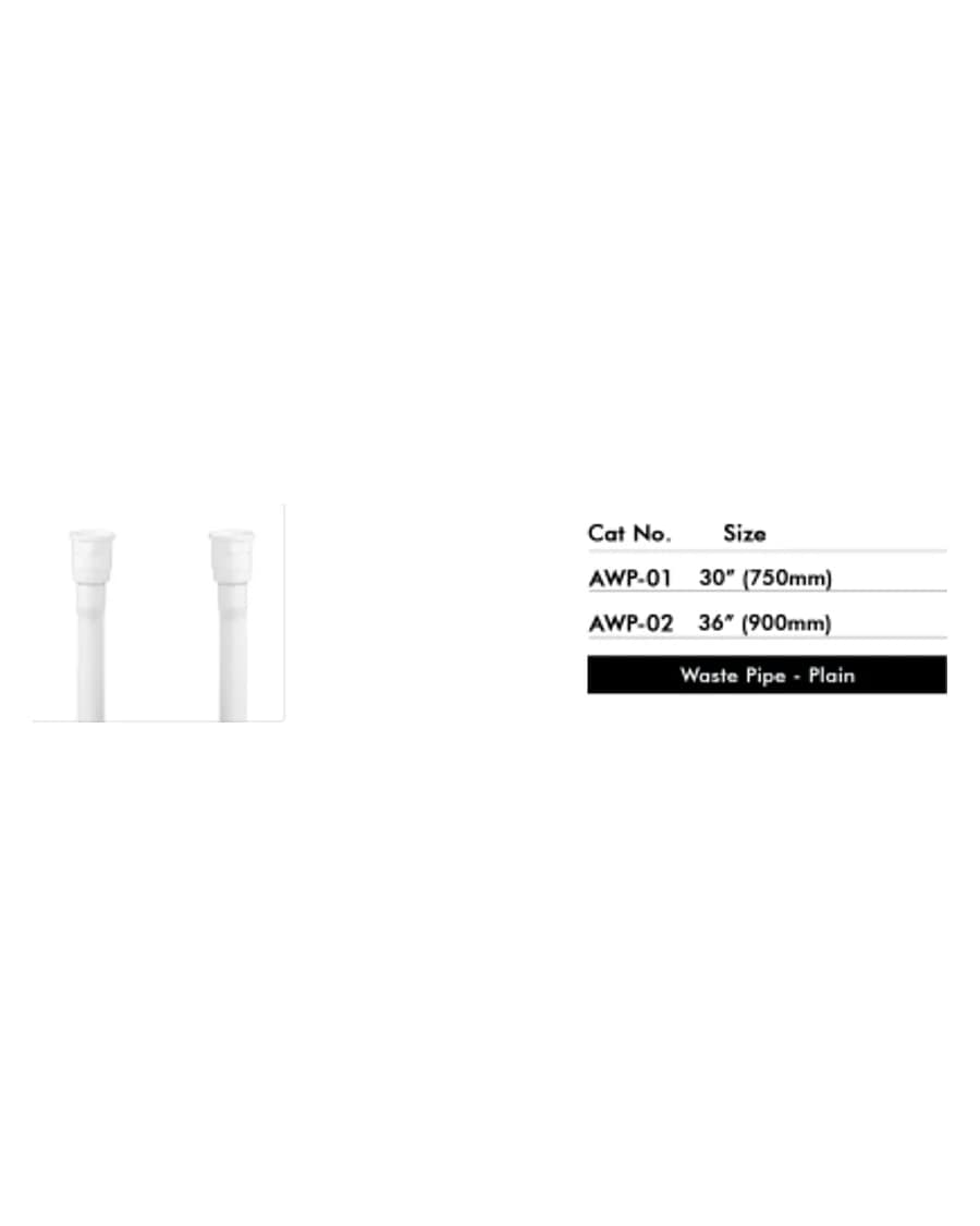 Waste Pipe — Plain — Waste Pipes at Bandhan Ceramic