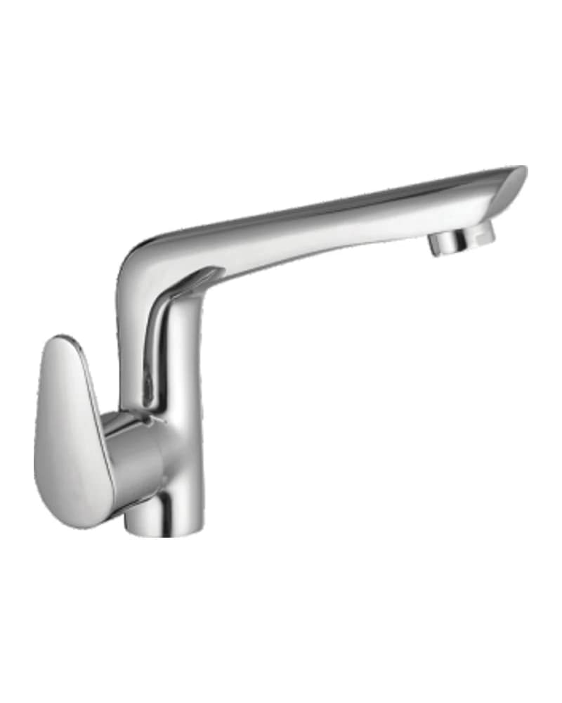 Swan Neck Pillar Cock — Stream at Bandhan Ceramic
