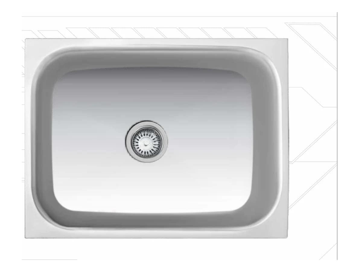 Stainless Steel Single Bowl — Stainless Steel at Bandhan Ceramic