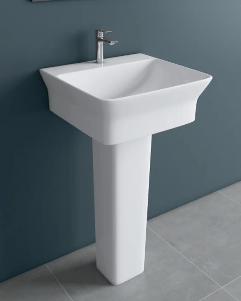 Avena / Bruno — BHOLS Full-Pedestal Basin Sets at Bandhan Ceramic