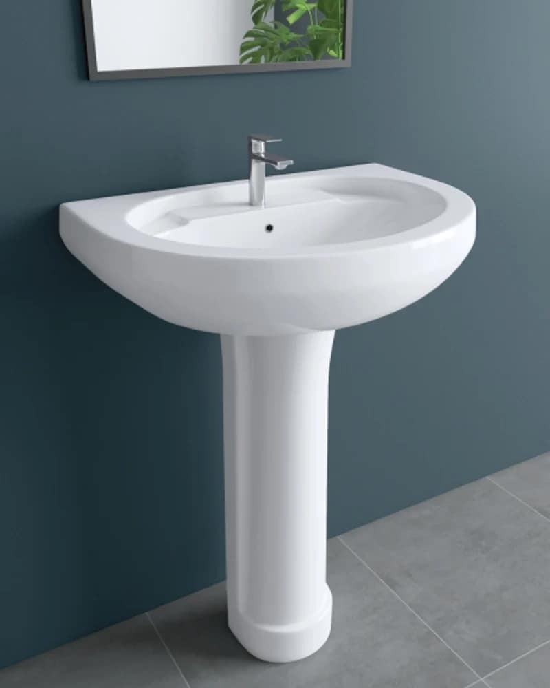 Axa / Olin — BHOLS Full-Pedestal Basin Sets at Bandhan Ceramic