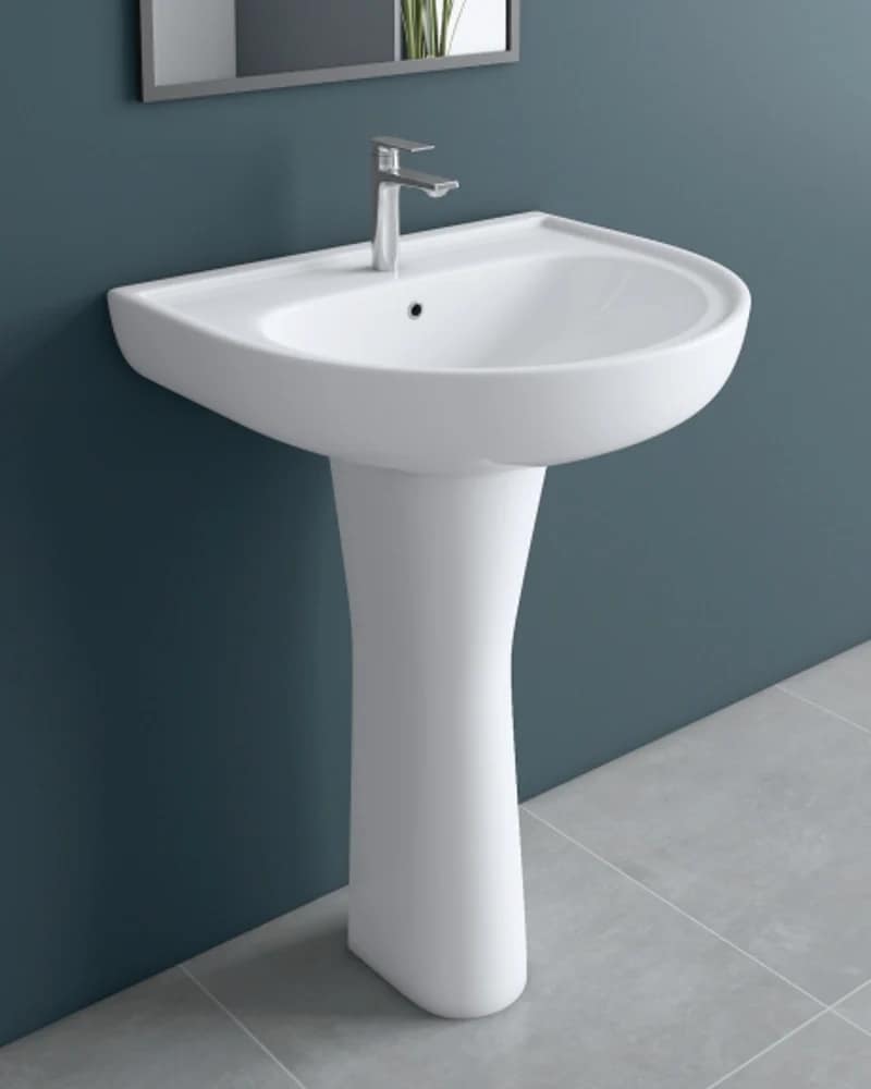 Luna / Cove — BHOLS Full-Pedestal Basin Sets at Bandhan Ceramic