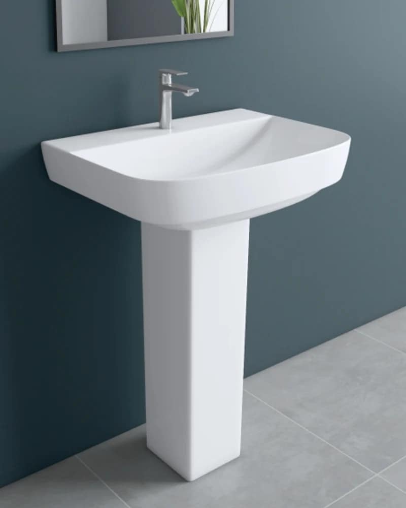 Romi / Arlo — BHOLS Full-Pedestal Basin Sets at Bandhan Ceramic