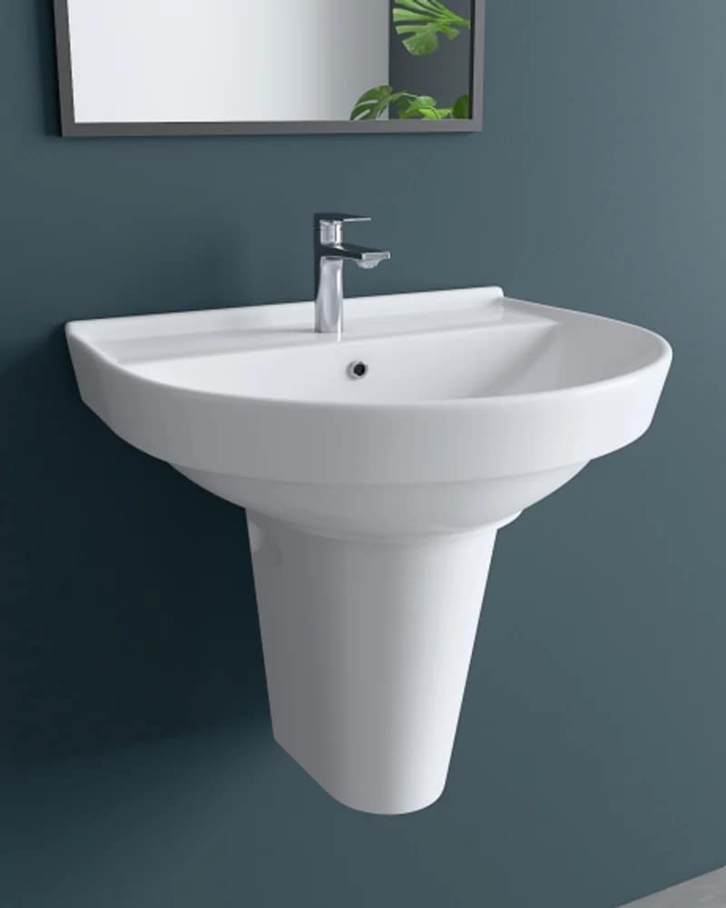 Giona / Noa — BHOLS Half-Pedestal Basin Sets at Bandhan Ceramic
