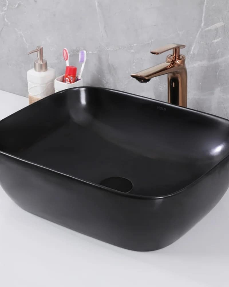 Fonza Black 7004 — BHOLS Table-Top Colour at Bandhan Ceramic