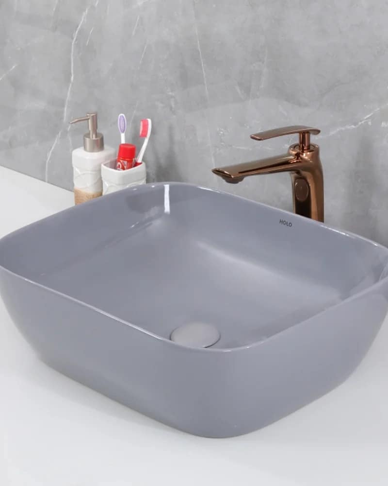 Fonza Grey 7004 — BHOLS Table-Top Colour at Bandhan Ceramic