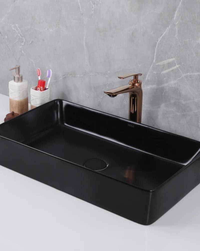 Thobhan Black 7009 — BHOLS Table-Top Colour at Bandhan Ceramic