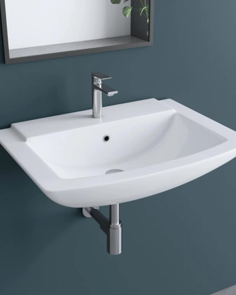 Caleb 4014 — BHOLS Wall-Mounted Basins at Bandhan Ceramic