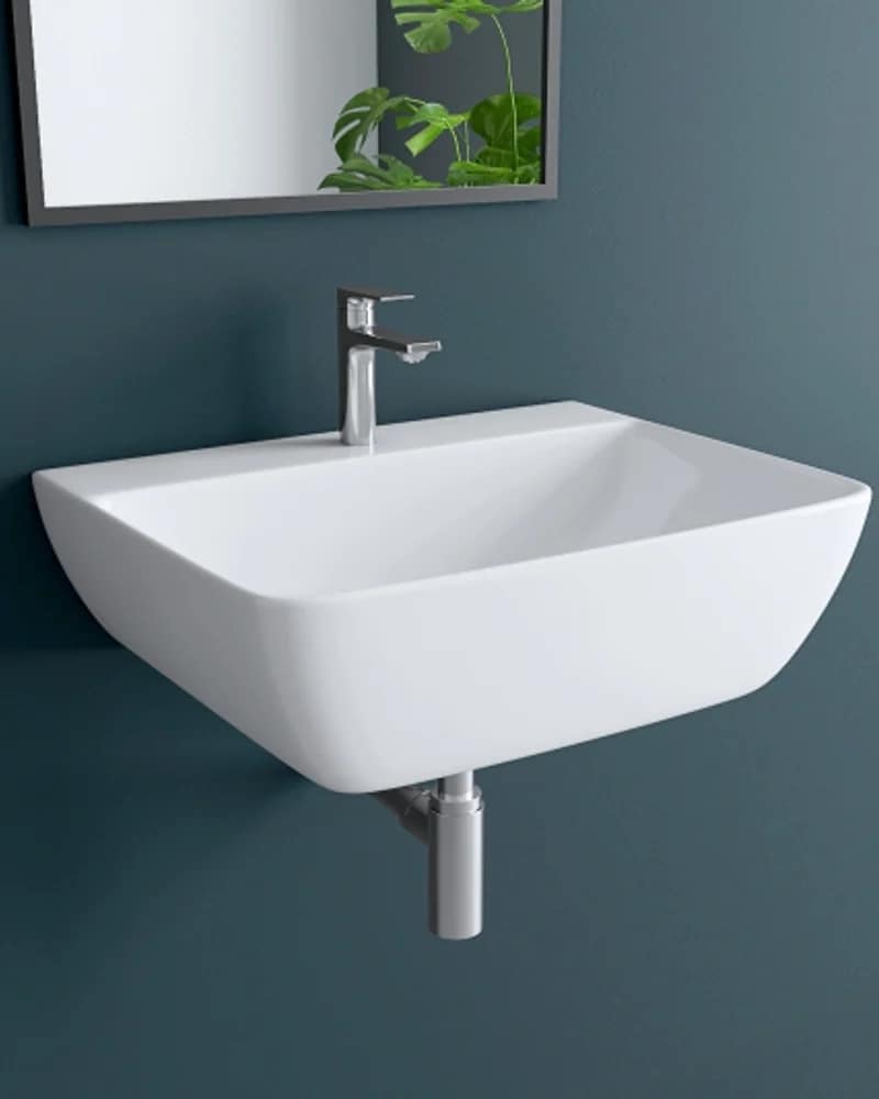 Claus 4018 — BHOLS Wall-Mounted Basins at Bandhan Ceramic