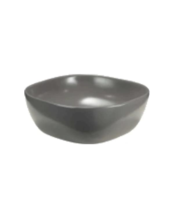 Drip Smokey Grey — Heart Matt at Bandhan Ceramic Drip Smokey Grey — Heart Matt at Bandhan Ceramic