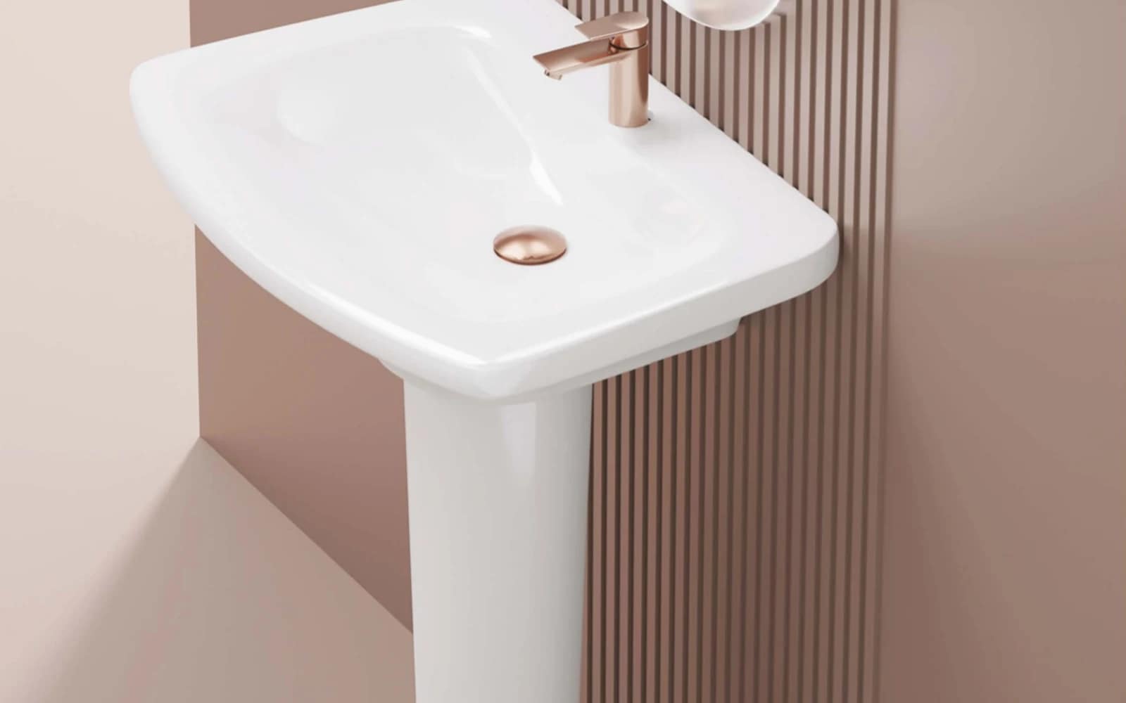 Radiance Full-Pedestal Basins — Bandhan Ceramic Radiance Full-Pedestal Basins — Bandhan Ceramic