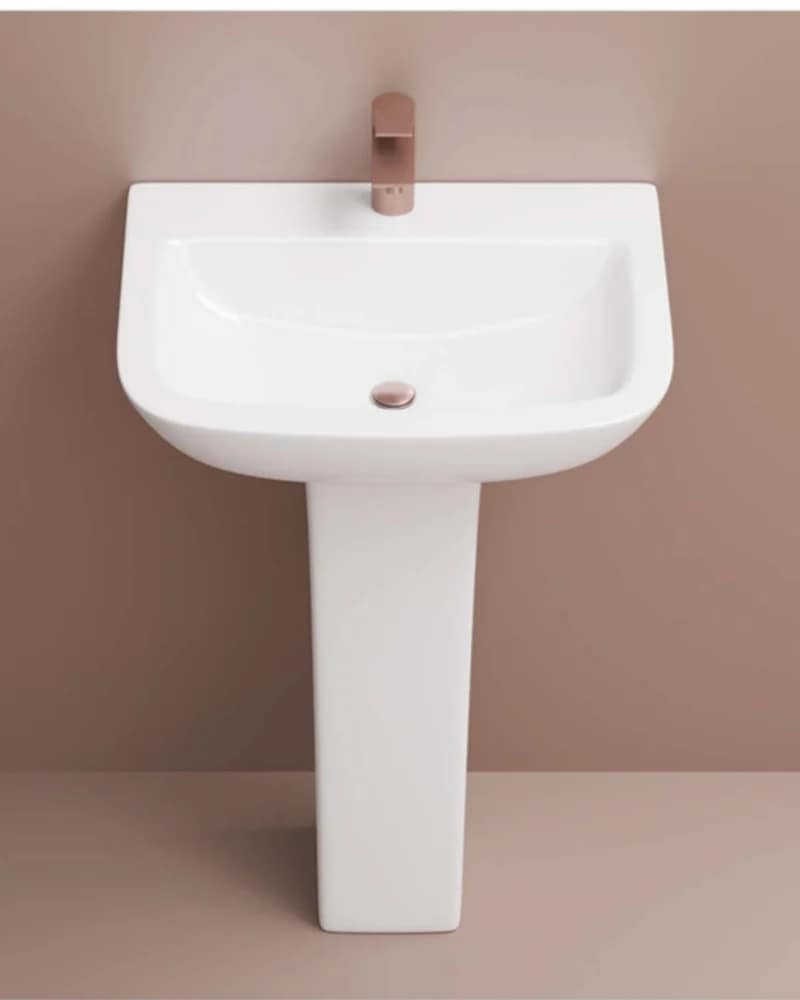 Herry — Radiance Full-Pedestal Basins at Bandhan Ceramic Herry — Radiance Full-Pedestal Basins at Bandhan Ceramic
