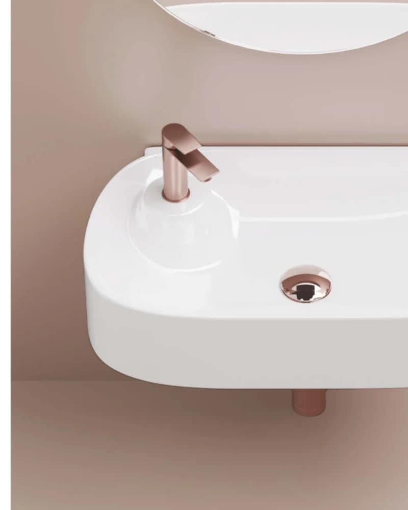 Ruby — Radiance Wall-Mounted Basins at Bandhan Ceramic