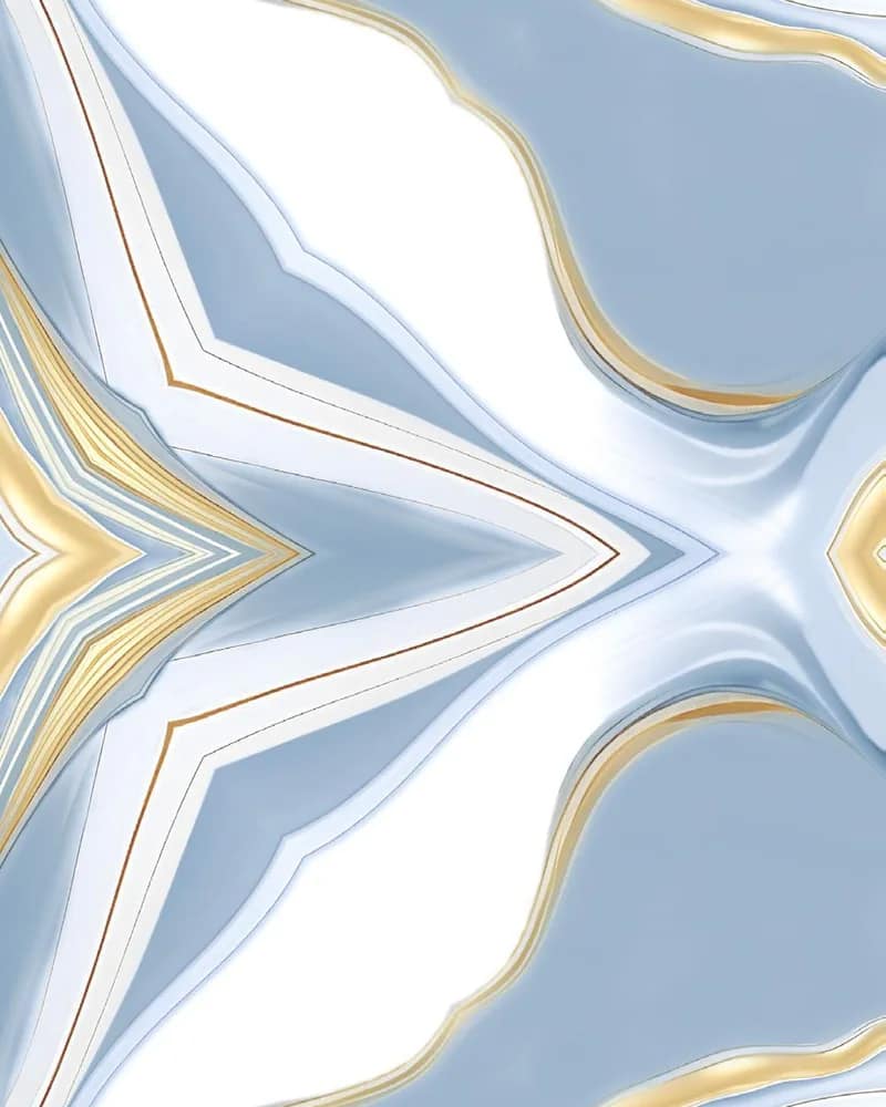 Mandala Blue — Bookmatch Collection at Bandhan Ceramic