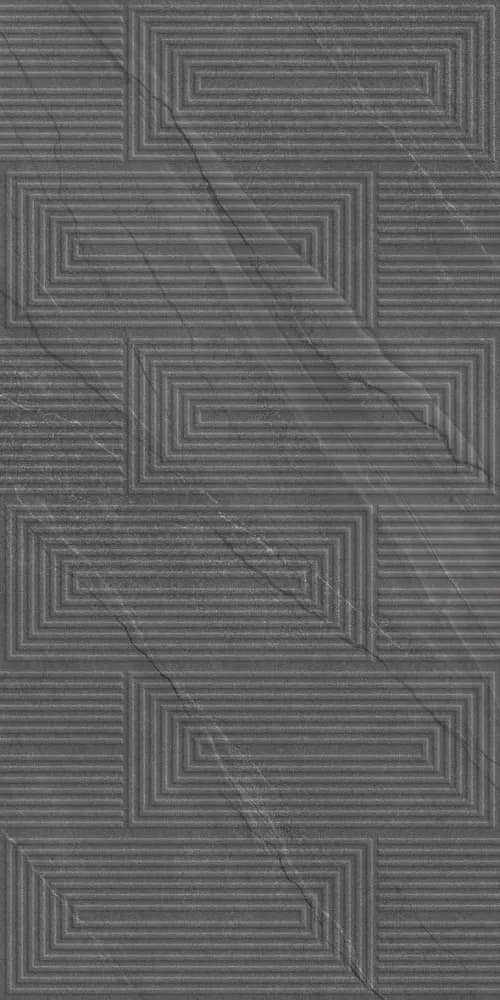 Glamour Nero Decore 600×1200 mm NR Surface decor tile