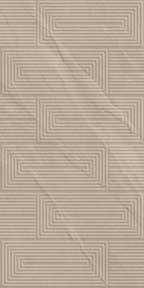 Glamour Taupe Decore 600×1200 mm NR Surface decor tile
