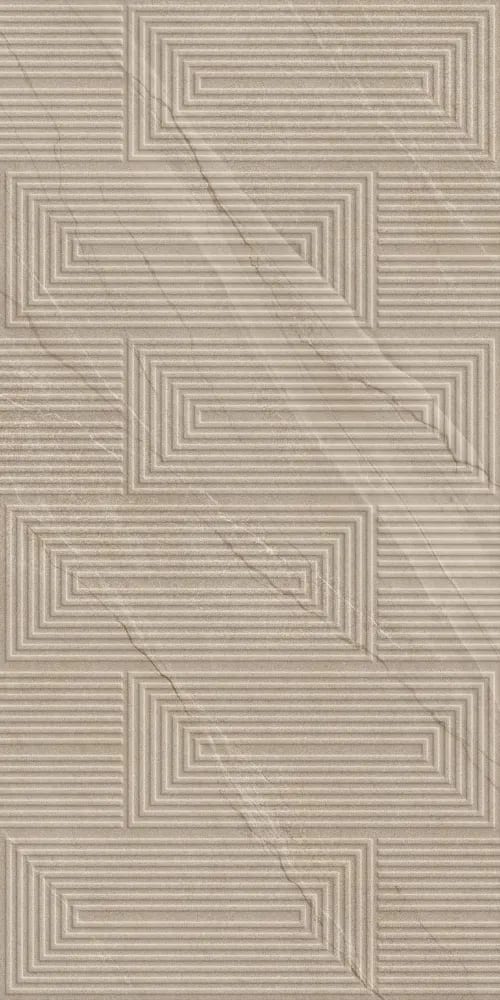 Glamour Taupe Decore 600×1200 mm NR Surface decor tile