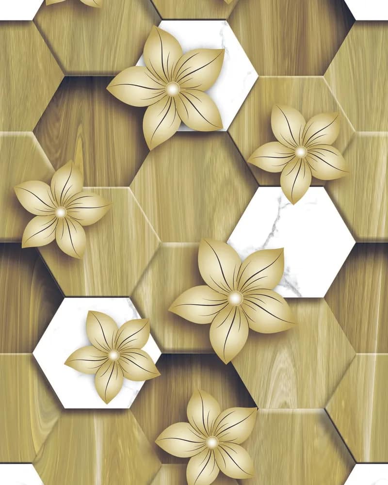 Flowey Natural — 3D Collection at Bandhan Ceramic Flowey Natural — 3D Collection at Bandhan Ceramic
