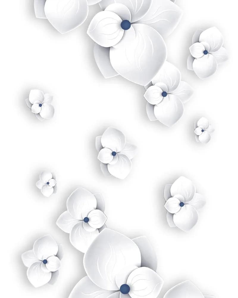 Magnolia White — 3D Collection at Bandhan Ceramic Magnolia White — 3D Collection at Bandhan Ceramic