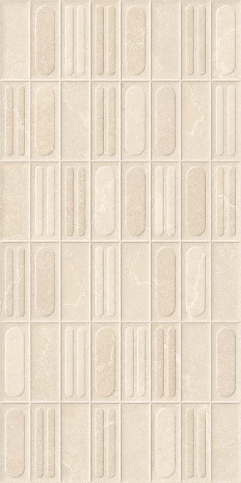 Mirella Crema Decore 600×1200 mm NR Surface decor tile