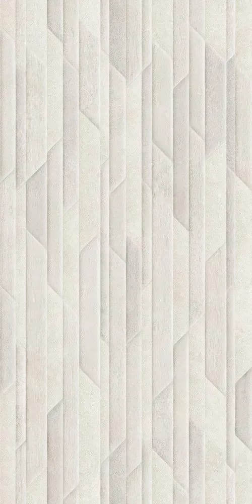 Moss Bianco Decore — face 1 at Bandhan Ceramic Moss Bianco Decore 600×1200 mm NR Surface decor tile