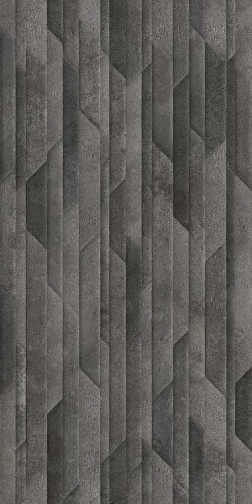 Moss Nero Decore — face 1 at Bandhan Ceramic Moss Nero Decore 600×1200 mm NR Surface decor tile