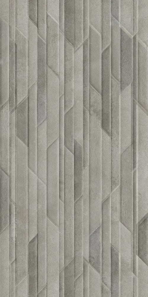 Moss Silver Decore — face 1 at Bandhan Ceramic Moss Silver Decore 600×1200 mm NR Surface decor tile